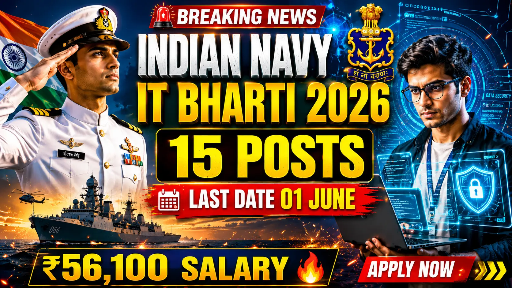 Indian Navy SSC IT Jan 27 Bharti 2026 – Join Indian Navy